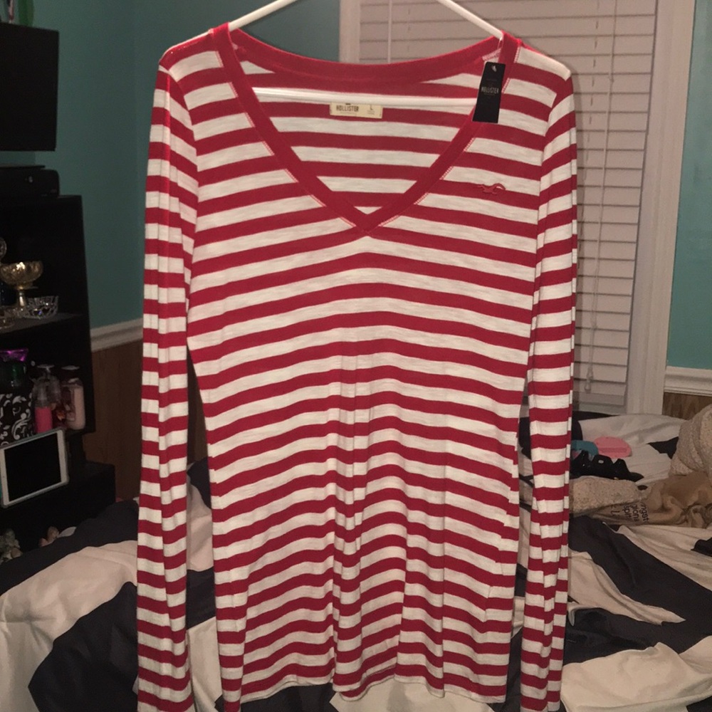 hollister long sleeve shirt! size large! NWT