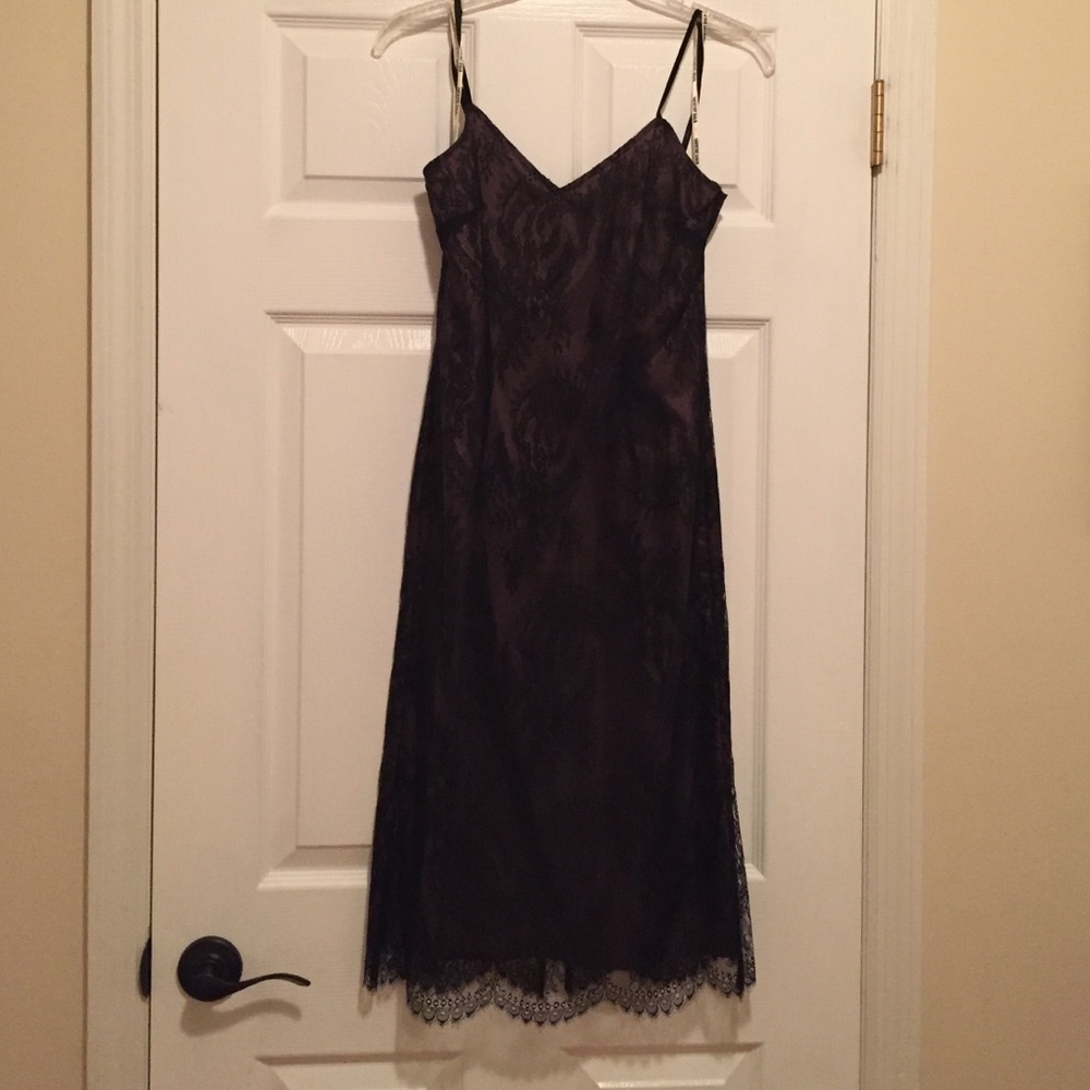 Stunning lace dress.