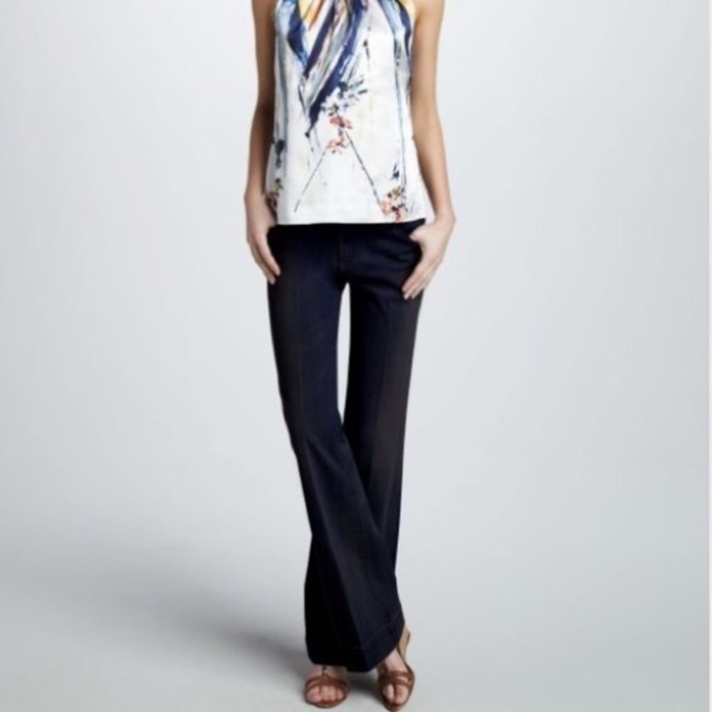 Elie Tahari Adena Flare Jeans Size 10