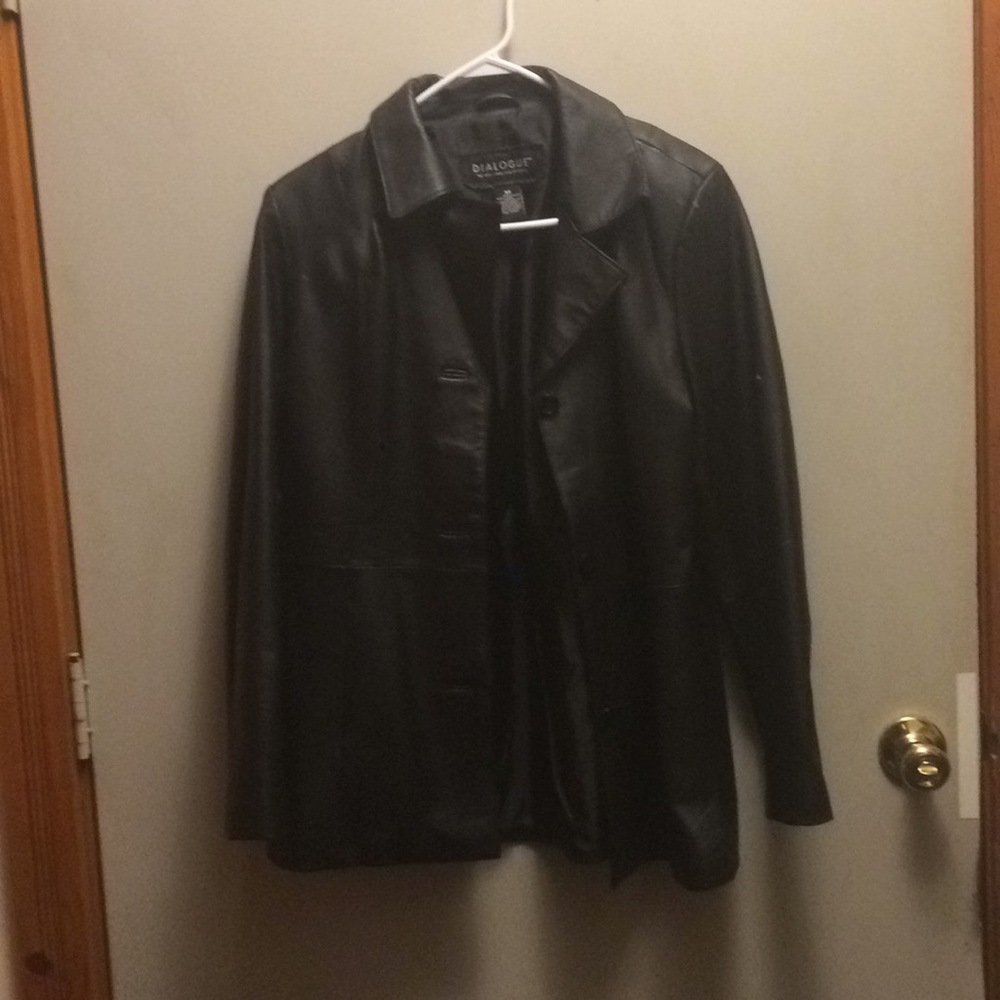 Dialogue Leather Jacket