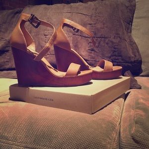 Lucky Brand Lenorr Wedge Sandal***FINAL SALE***