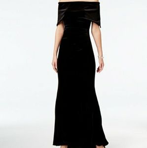 Vince camuto velvet gown