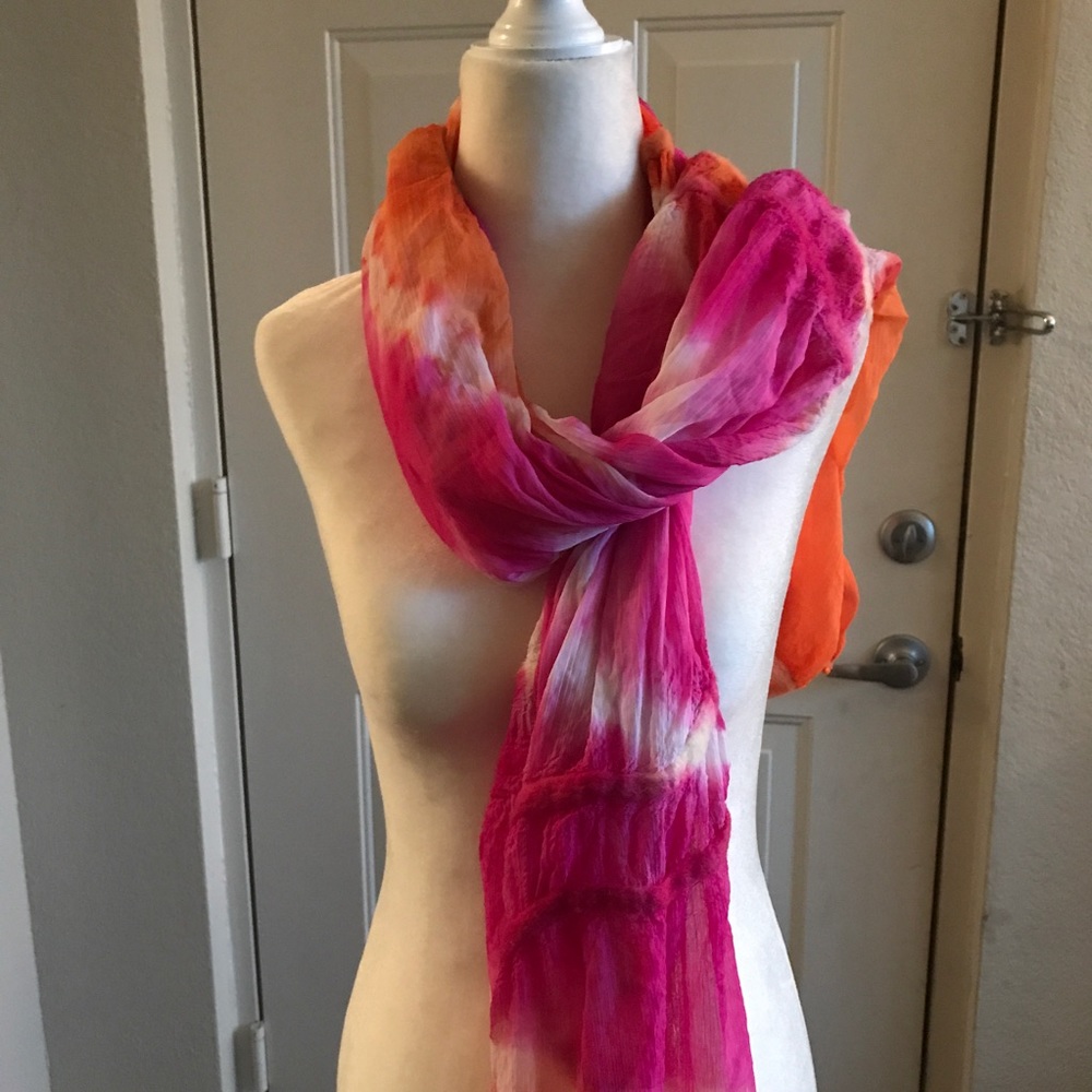 100% Silk Scarf made in India