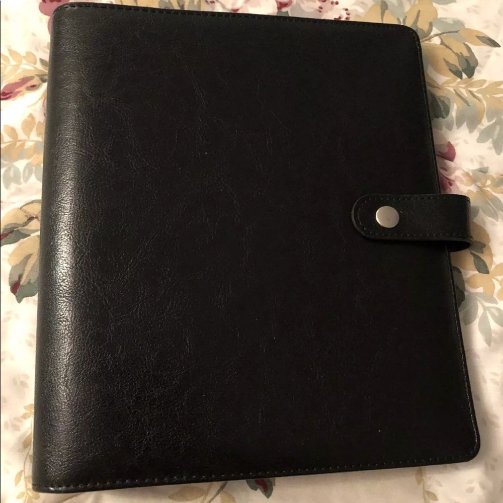 Black Carpe Diem A5 Planner