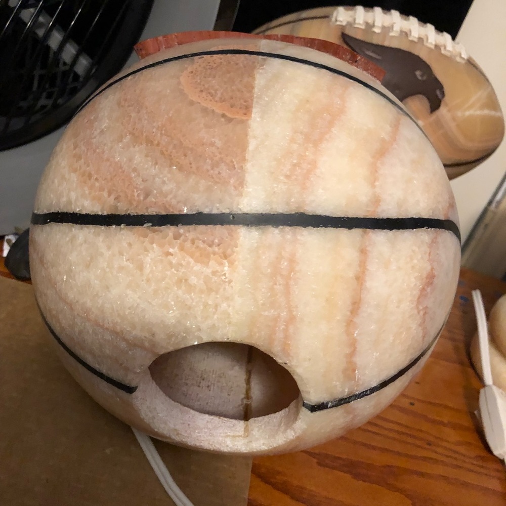 Michael Jordan Lamp - 100 % Natural Onyx - Picture 3 of 7