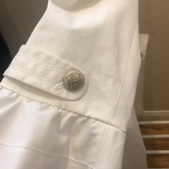 MICHAEL KORS NWT White 3/4 Sleeve Coat - Picture 4 of 6