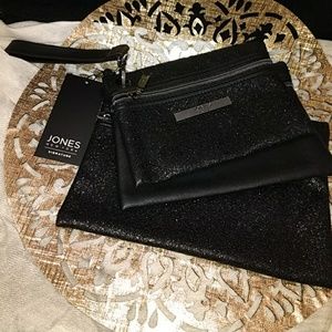 Jones New York 3 pvc wristlet