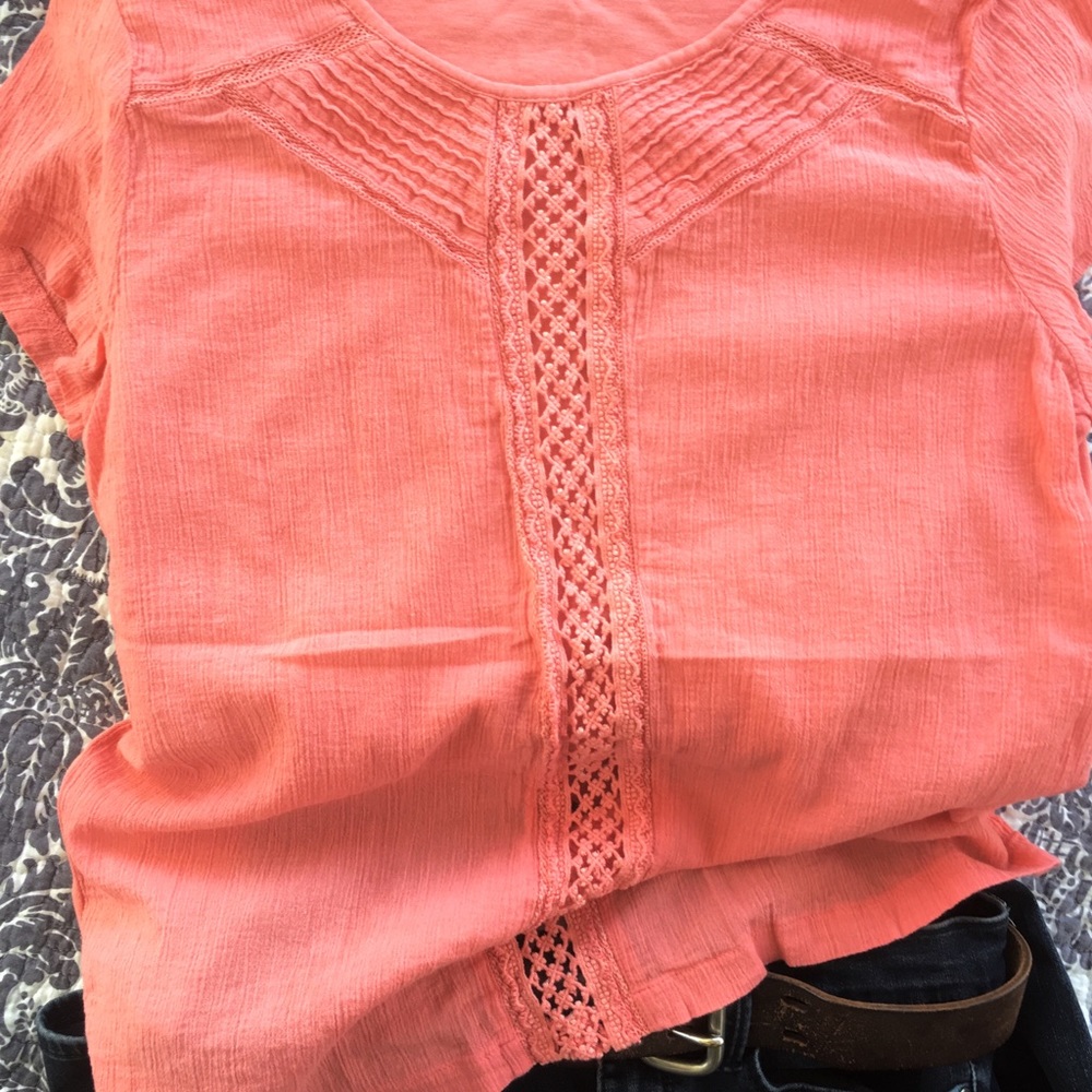 NWOT Loft shirt sleeved blouse