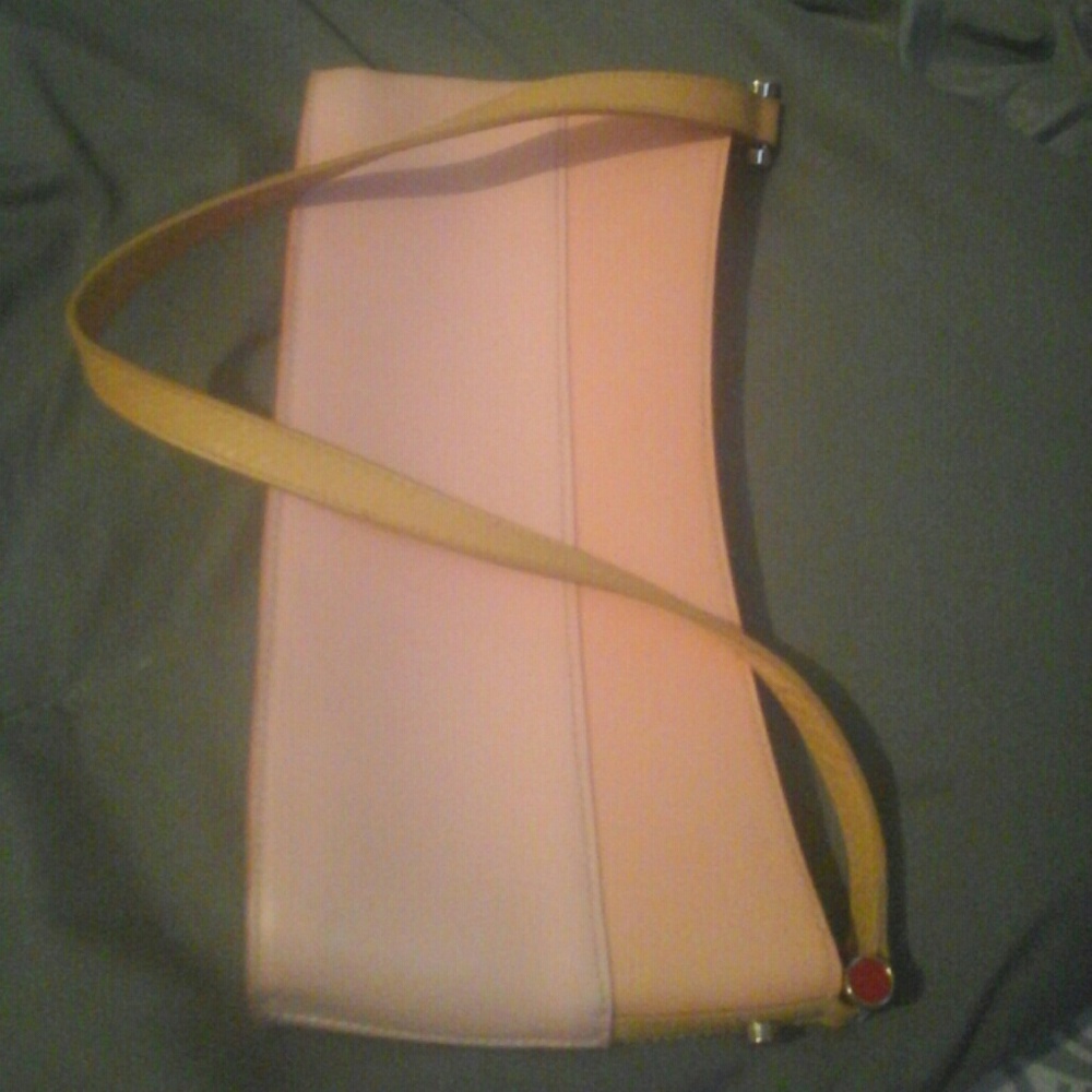 Furla Handbag Auth Pink Leather Shoulder Bag