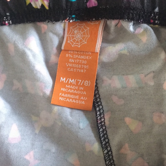 🎈  NWOT girls’ candy black leggings - Picture 5 of 7