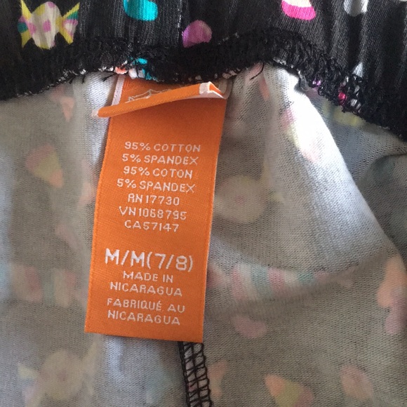 🎈  NWOT girls’ candy black leggings - Picture 6 of 7