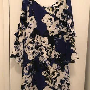 Parker Cold Shoulder Dress, Size Medium