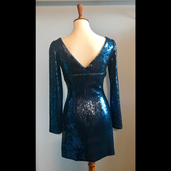 Long sleeve dress by Sherri Hill - Picture 2 of 2