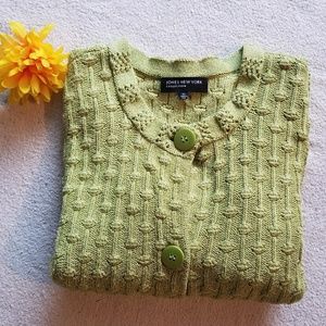 Jones New York Collection Cardigan Sweater Size XL