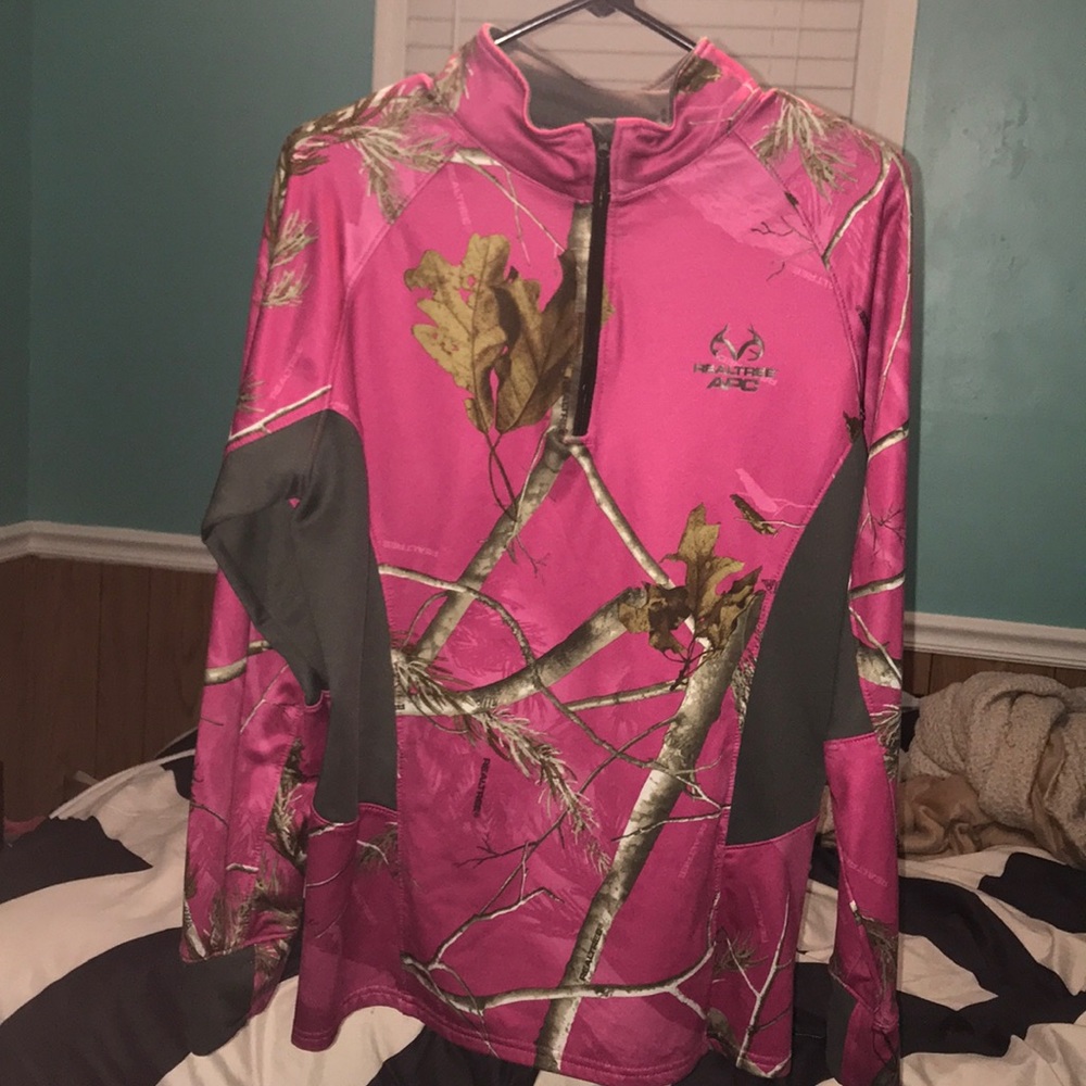 realtree pullover jacket
