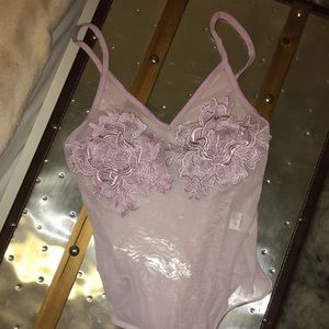 Covered by flowers body suit