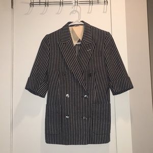 GANT Rugger Women’s Striped Double-Breasted Blazer