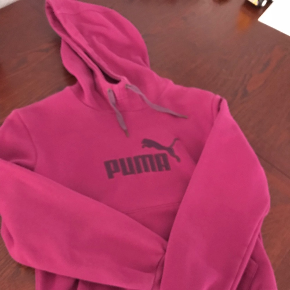 Puma pink sweatshirt