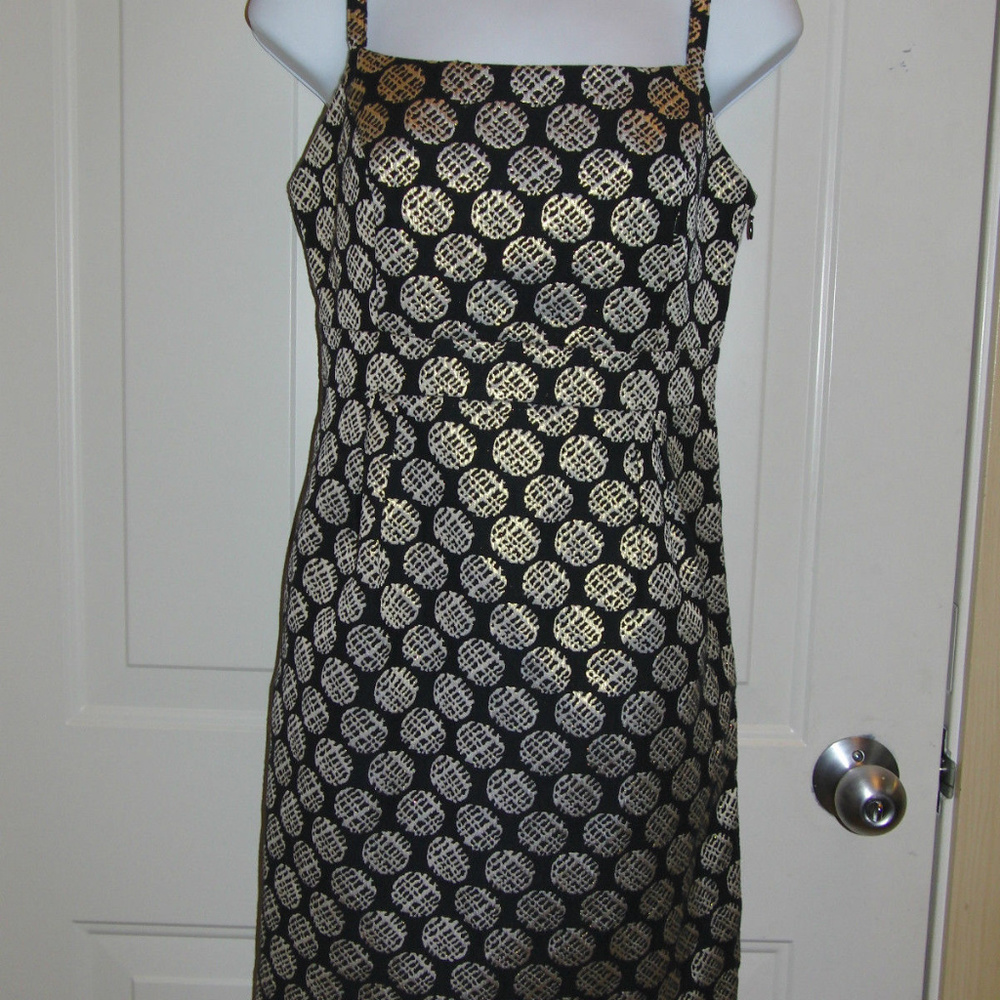 Black & Gold Sexy Dress Size 4