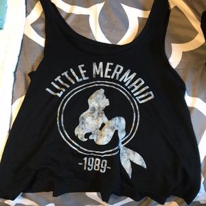 Little mermaid crop top