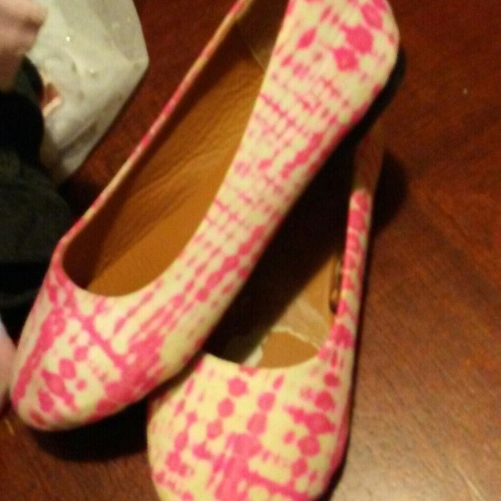 Little girls size 13 slip on flats