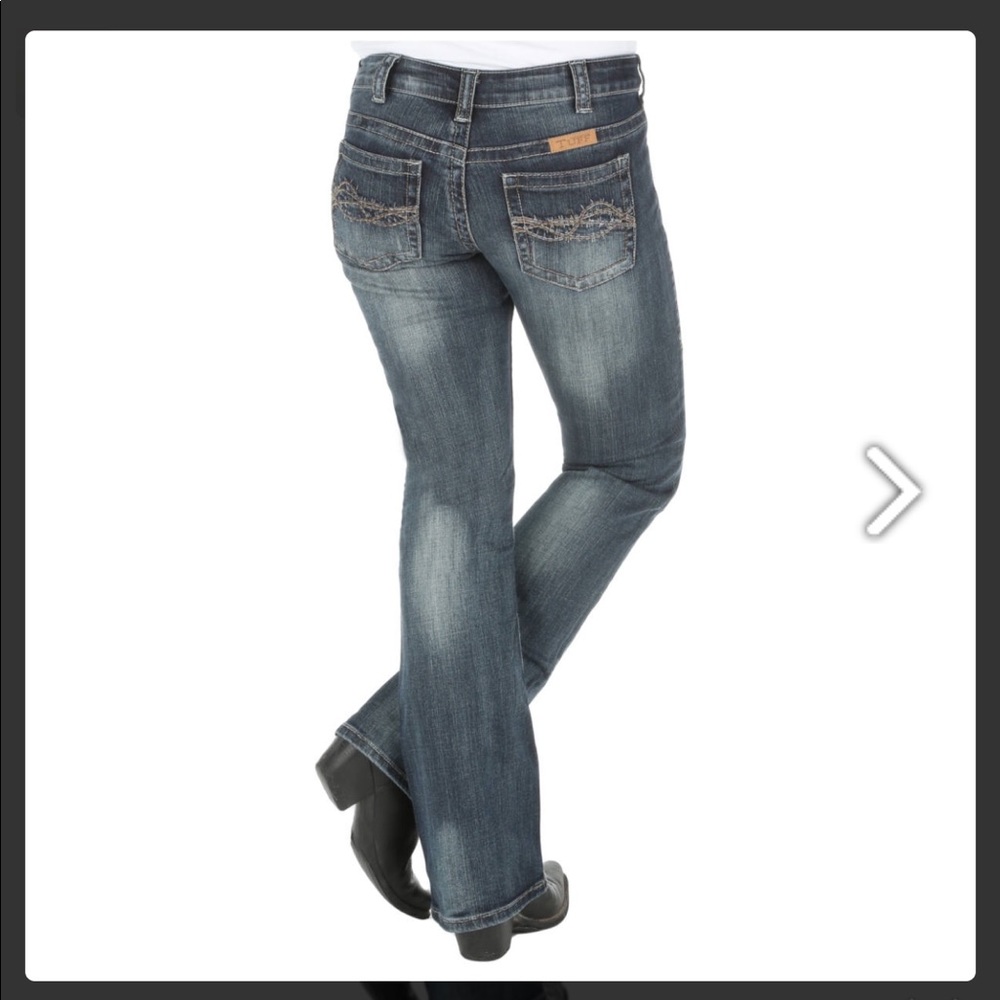 Cowgirl Tuff Don't Fence Me In Jeans