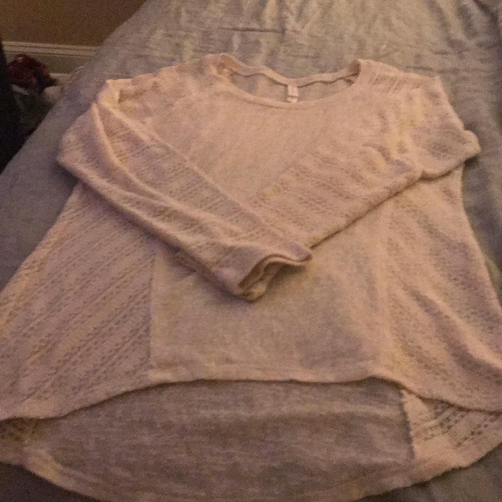 Cream sweater