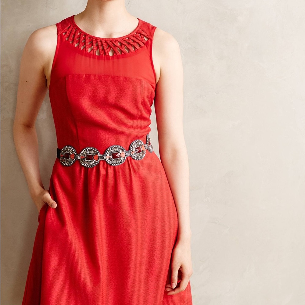 Red dress from MaEve