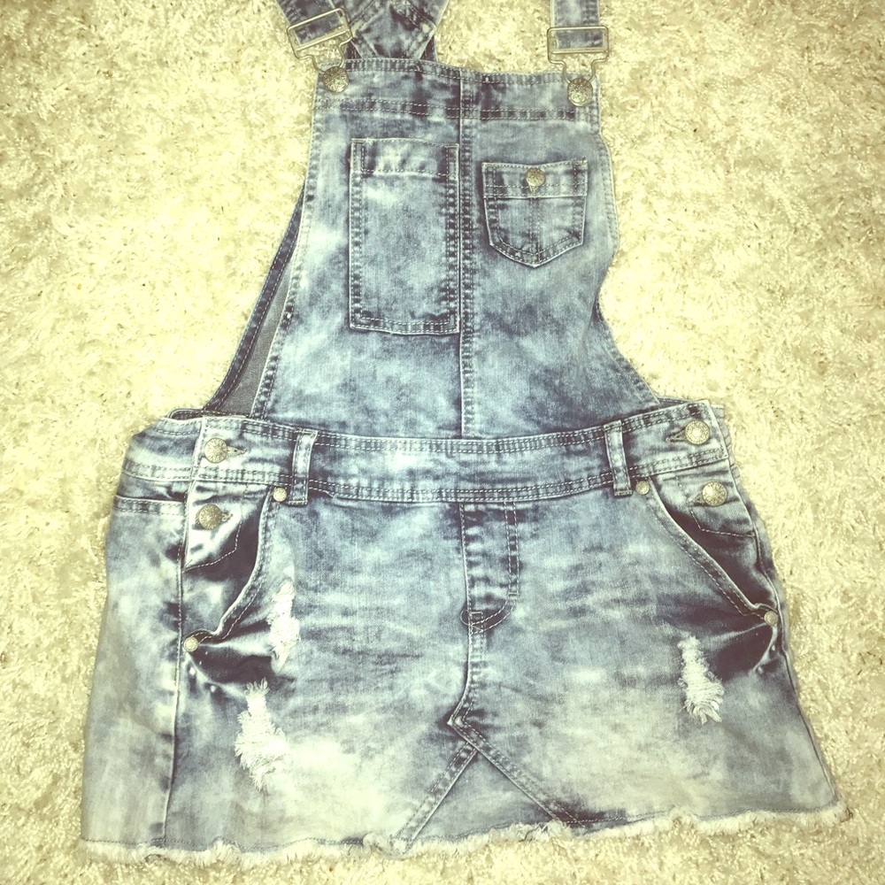 ❗️❗️Sold ❗️❗️Denim Overall Skirt