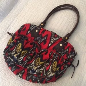 MZ Wallace Jane ikat print bag