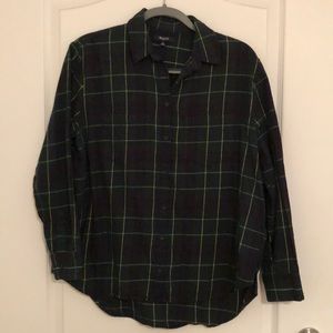 Madewell Plaid Flannel shirt