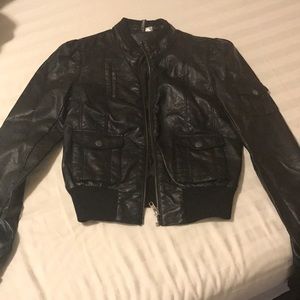 Leather jacket