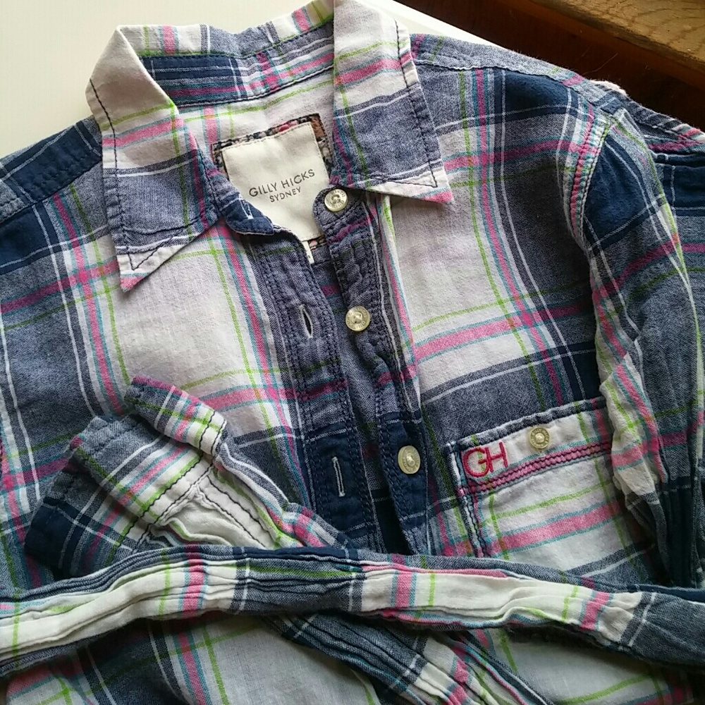 Gilly hicks Button up shirt