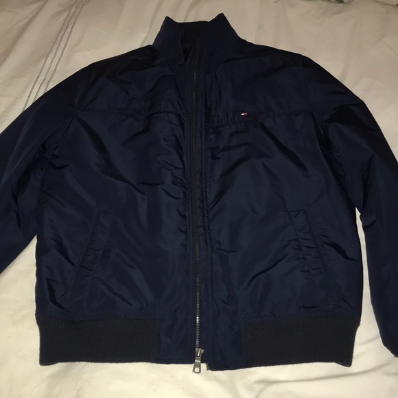 Tommy Hilfiger Collared Bomber Jacket - Picture 1 of 6