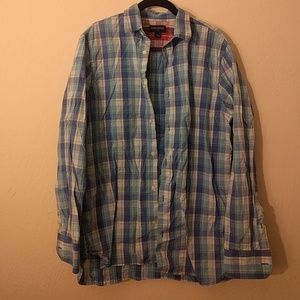 Men's banana republic button up shirt