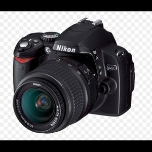 Nikon D40 with accessories