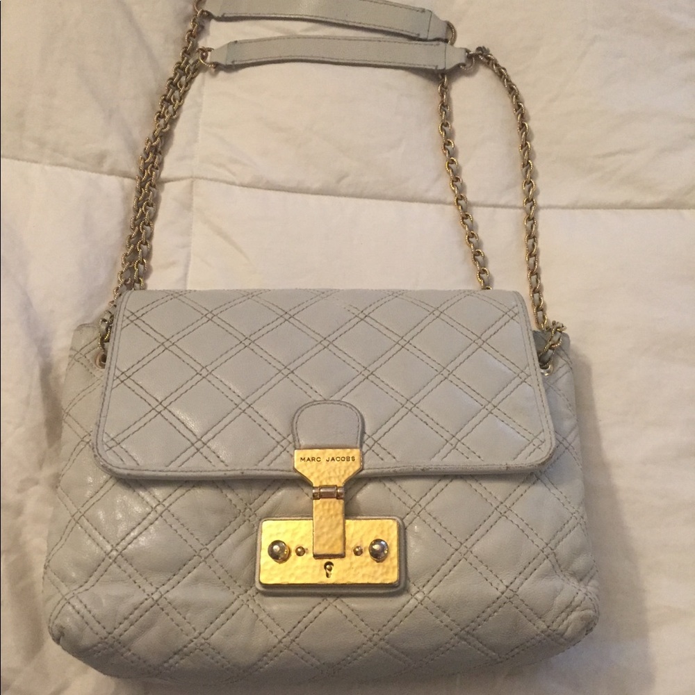 Marc Jacobs handbag with gold hardware