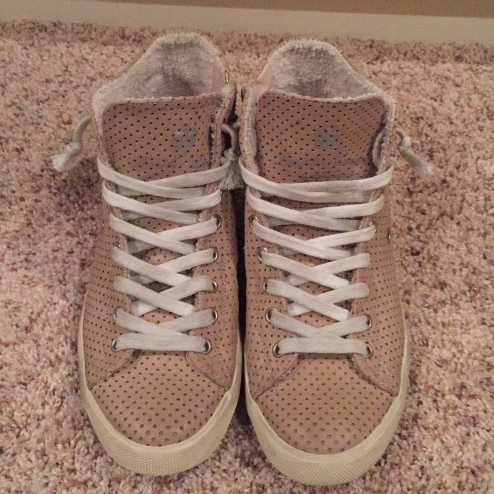 Leather Crown Sneakers