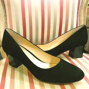 Cole Haan black Suede Pumps