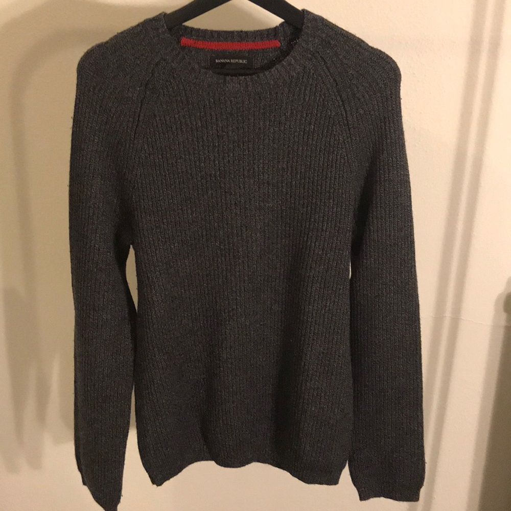 Banana Republic Men’s Ribbed Crewneck Sweater