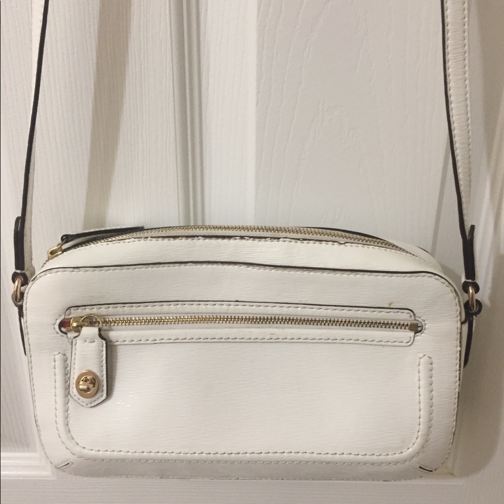 Coach White Crossbody