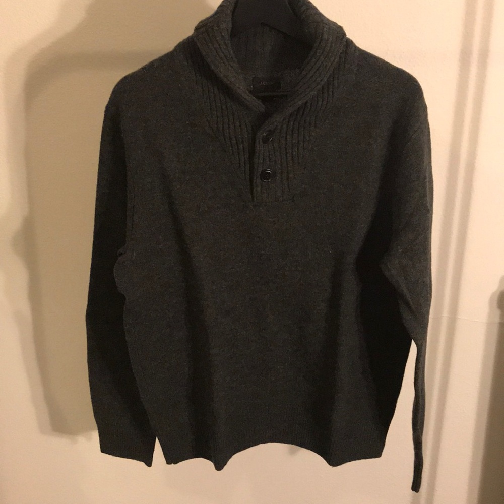 Jcrew Men’s Shawl Collar Wool Sweater