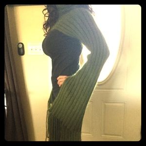 Plein Sud Mohair Cropped Sweater/Scarf