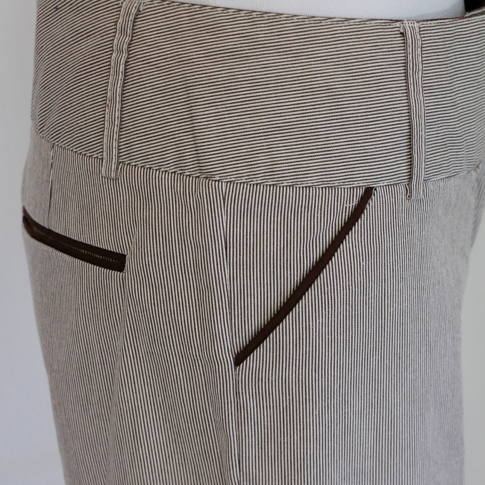 Great Lightweight Cotton Striped Petite Pants