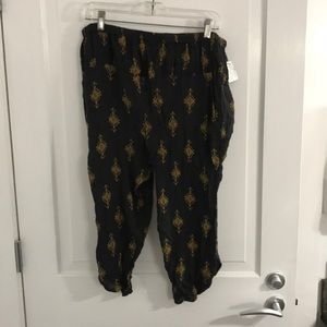Free people Capri pants