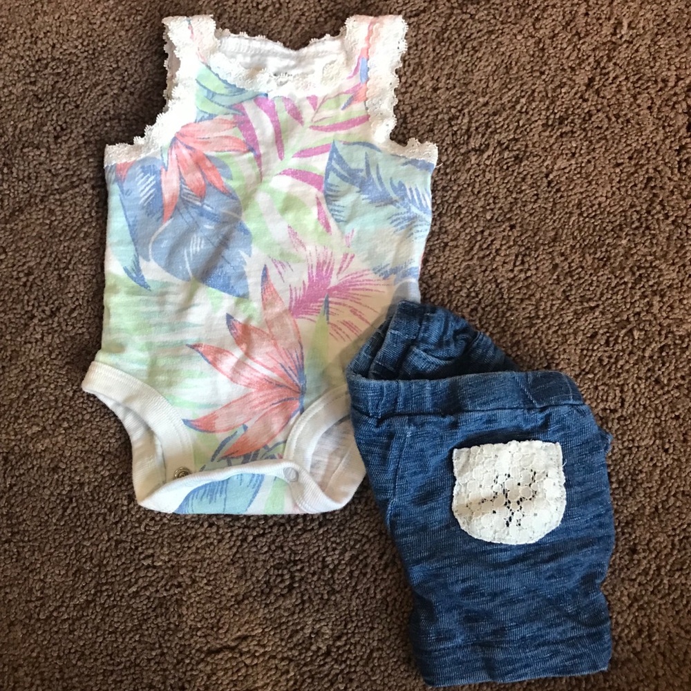 Baby girl summer outfit
