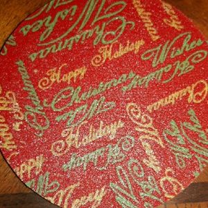 Set of 4 Holiday theme cork coasters