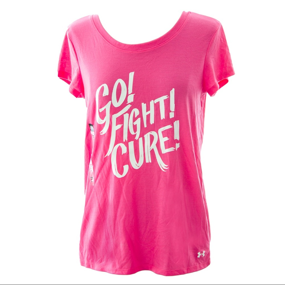 Brand new breast cancer under armour heat gear