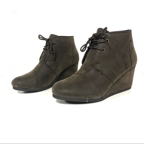 Brown Lace-up Ankle Boots Booties Pierre Dumas - Picture 2 of 3