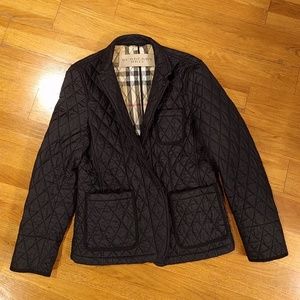 Burberry Brit quilted blazer